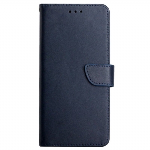 Etui Folio do OnePlus 10T 5G Prawdziwa Skóra Nappa