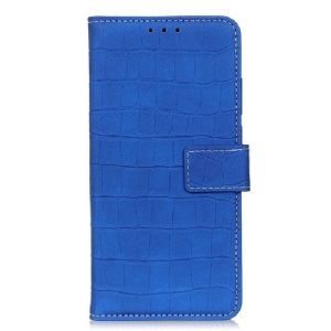 Etui Folio do OnePlus 10T 5G Styl Skóry Krokodyla