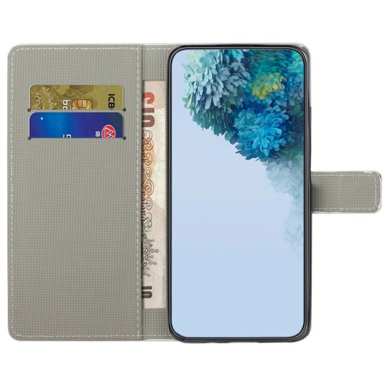 Etui Folio do OnePlus 10T 5G Vintage Angielska Flaga