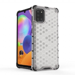 Etui do Samsung Galaxy A31 Biznes Honeycomb Odporny Na Wstrząsy