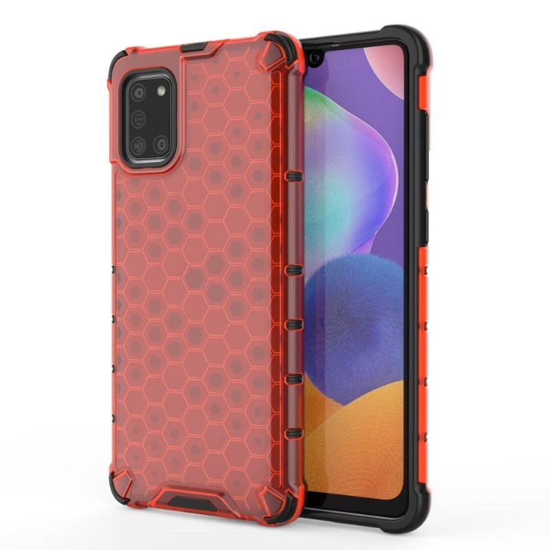 Etui do Samsung Galaxy A31 Biznes Honeycomb Odporny Na Wstrząsy