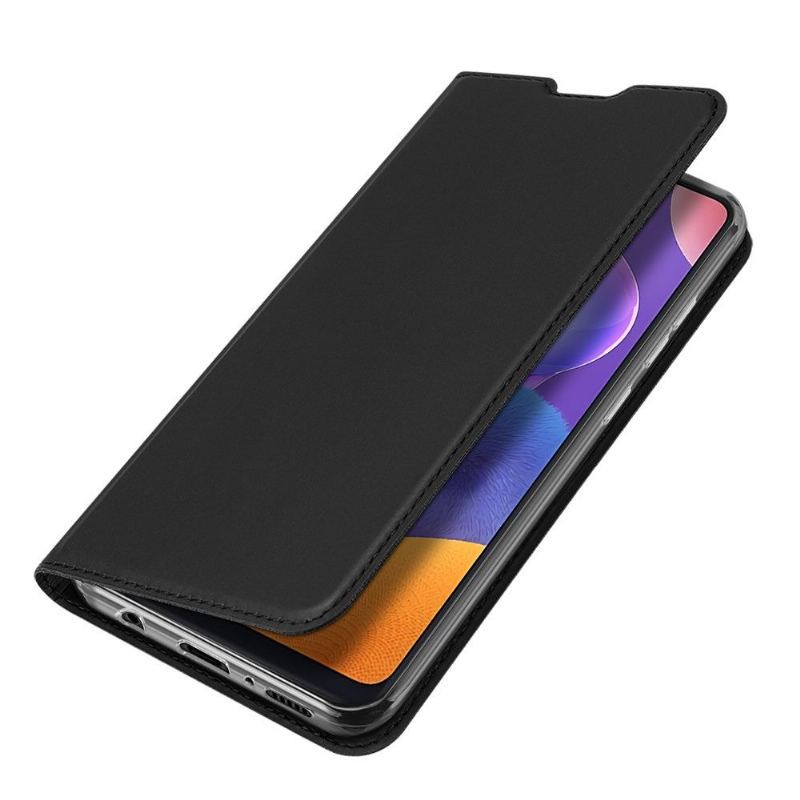 Etui do Samsung Galaxy A31 Obrzeża Etui Folio Satynowy Efekt