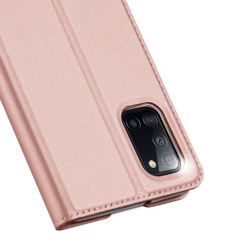 Etui do Samsung Galaxy A31 Obrzeża Etui Folio Satynowy Efekt