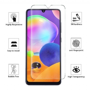 Etui + Folia Ochronna Ze Szkła Hartowanego Do Samsung Galaxy A31