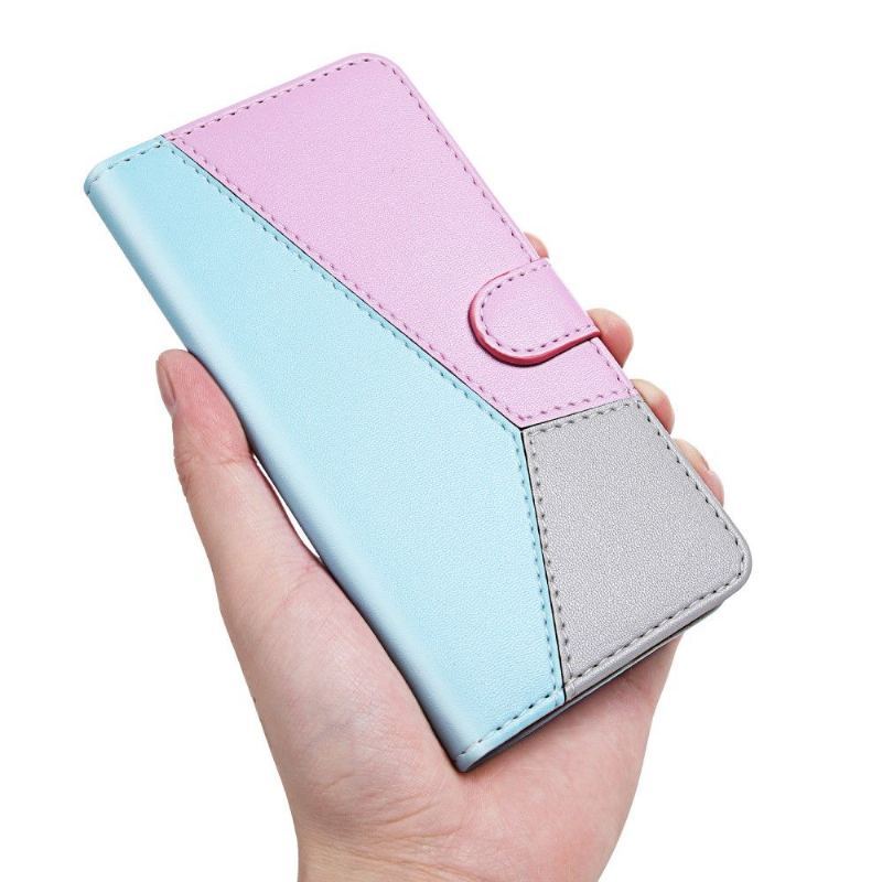 Etui Folio do Samsung Galaxy A31 Faux Leather Tricolor Szwy