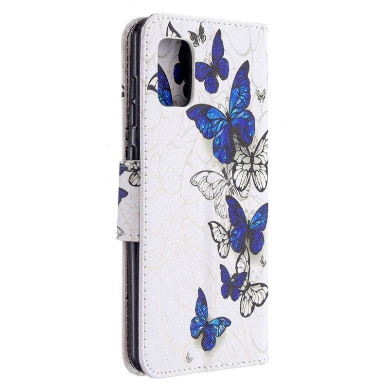 Etui Folio do Samsung Galaxy A31 Wiele Motyli