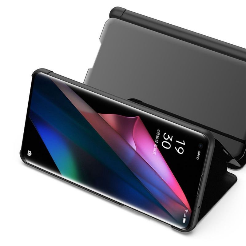 Etui do Oppo Find X3 Pro Etui Folio Efekt Lustra