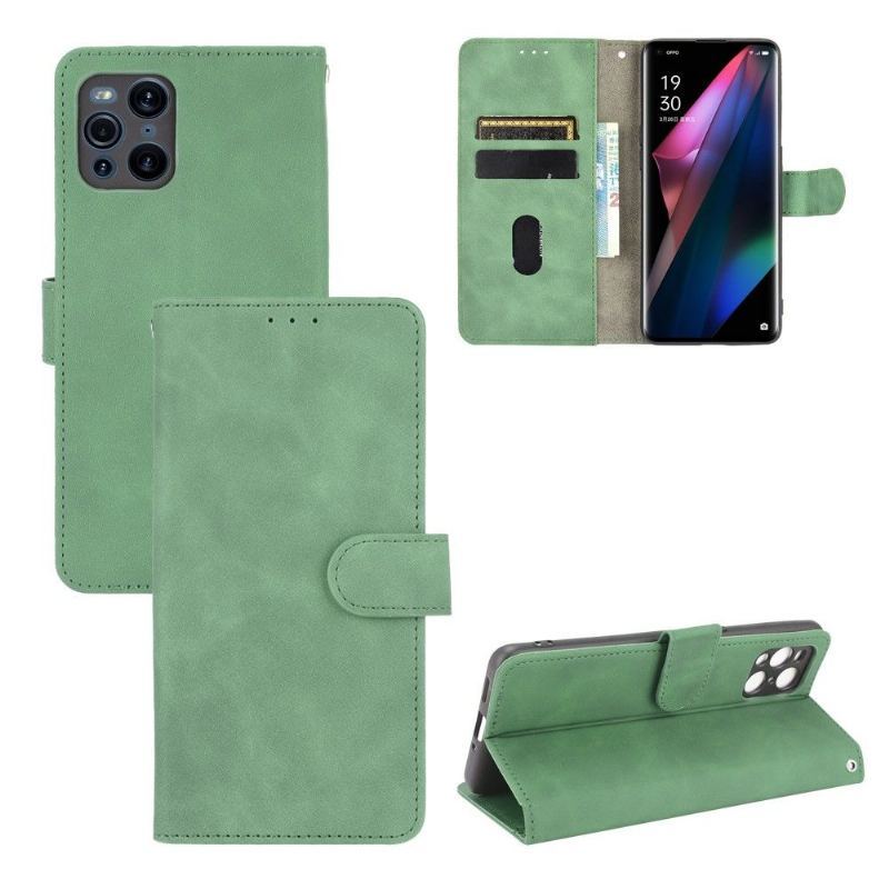 Etui Folio do Oppo Find X3 Pro Miękki Dotyk