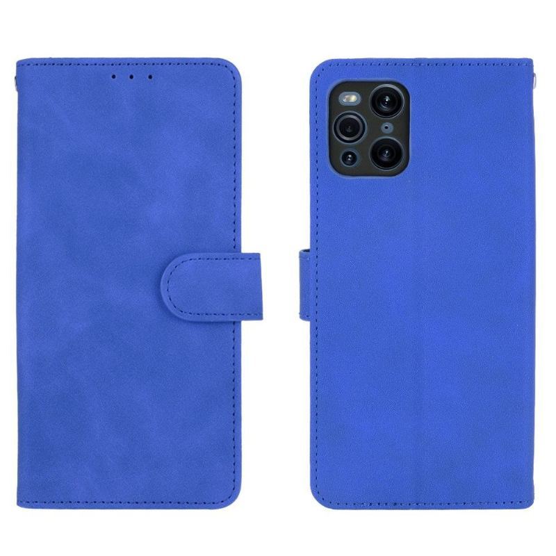 Etui Folio do Oppo Find X3 Pro Miękki Dotyk