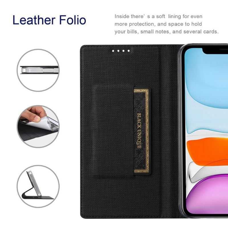 Etui Folio do Oppo Find X3 Pro Obrzeża Braces Support Function