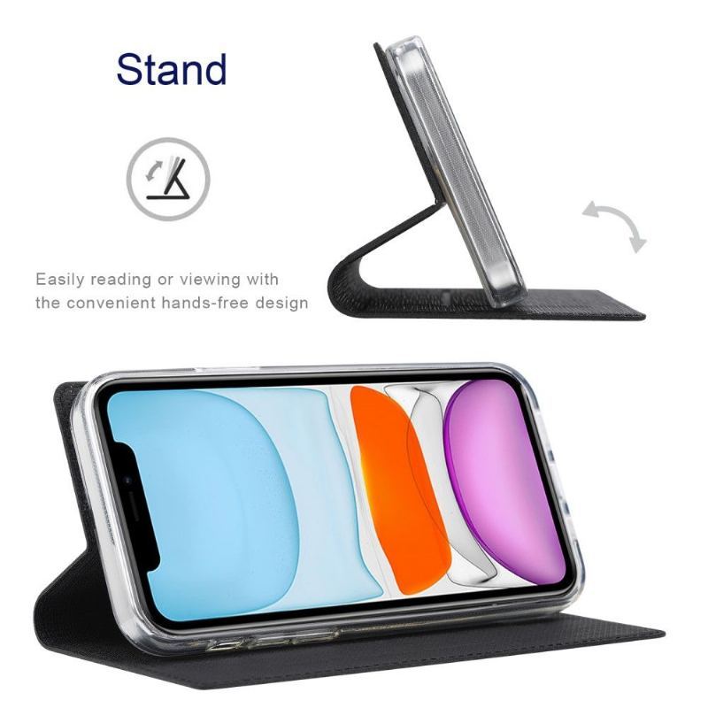 Etui Folio do Oppo Find X3 Pro Obrzeża Braces Support Function