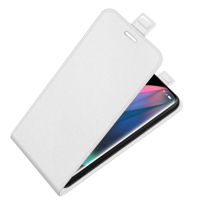 Obudowa Etui Na Telefon do Oppo Find X3 Pro Etui Folio Ze Sztucznej Skóry W Pionie