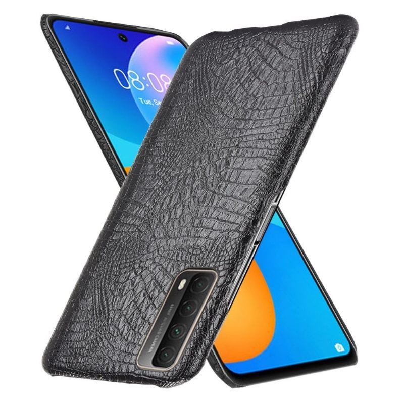 Etui do Huawei P Smart 2021 Classic Croco Efekt Skóry