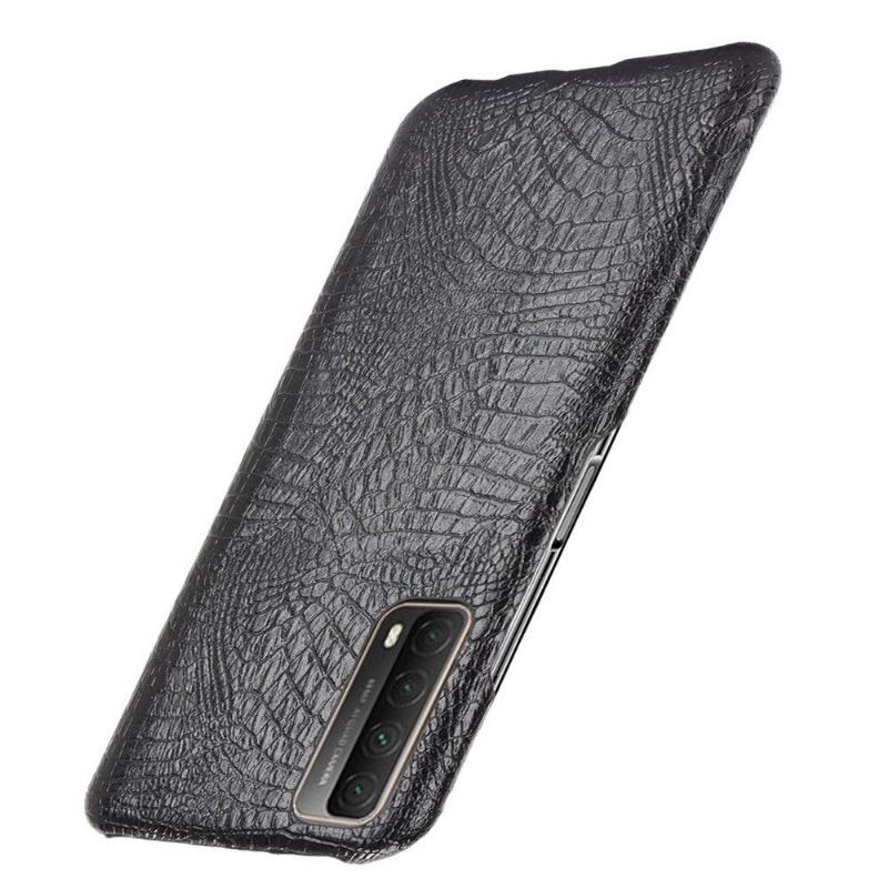 Etui do Huawei P Smart 2021 Classic Croco Efekt Skóry