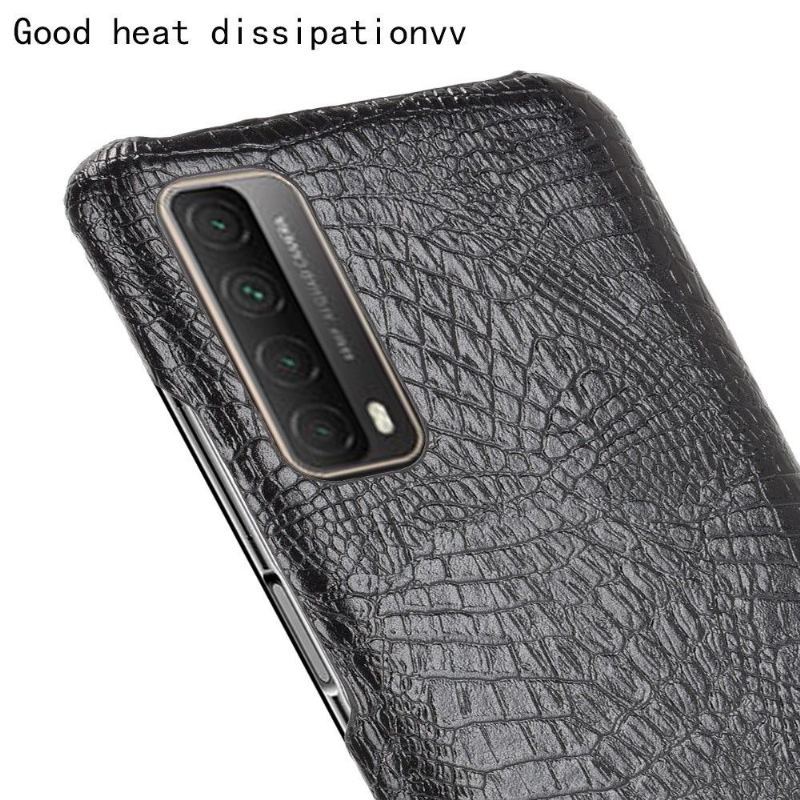 Etui do Huawei P Smart 2021 Classic Croco Efekt Skóry