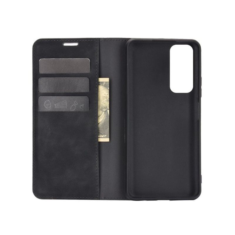 Etui Folio do Huawei P Smart 2021 Biznes Retro