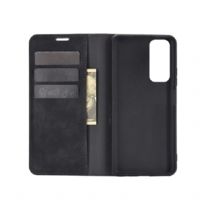 Etui Folio do Huawei P Smart 2021 Biznes Retro