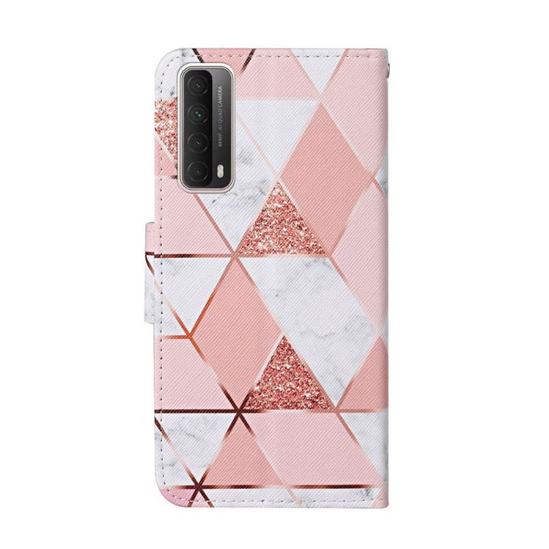 Etui Folio do Huawei P Smart 2021 Chic Geometria