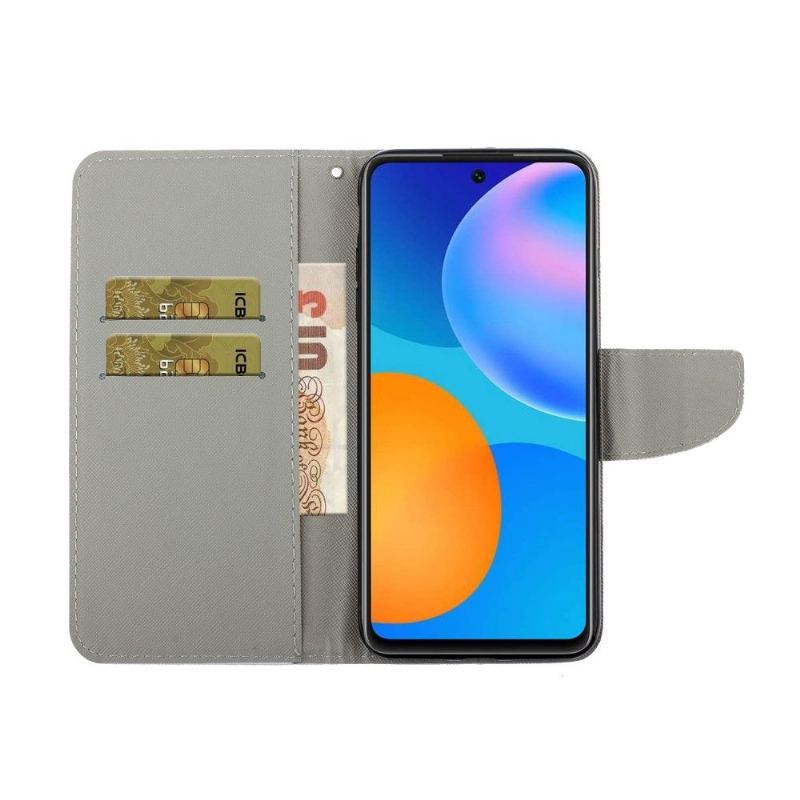 Etui Folio do Huawei P Smart 2021 Chic Geometria