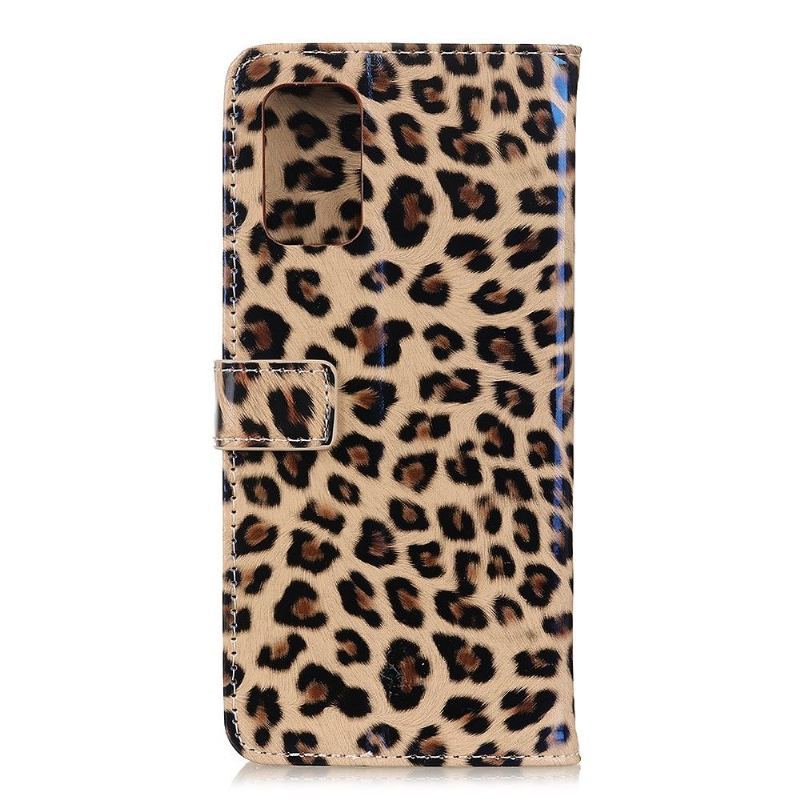 Etui Folio do Huawei P Smart 2021 Classic Faux Leather Leopard Style