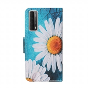 Etui Folio do Huawei P Smart 2021 Classic Marguerite