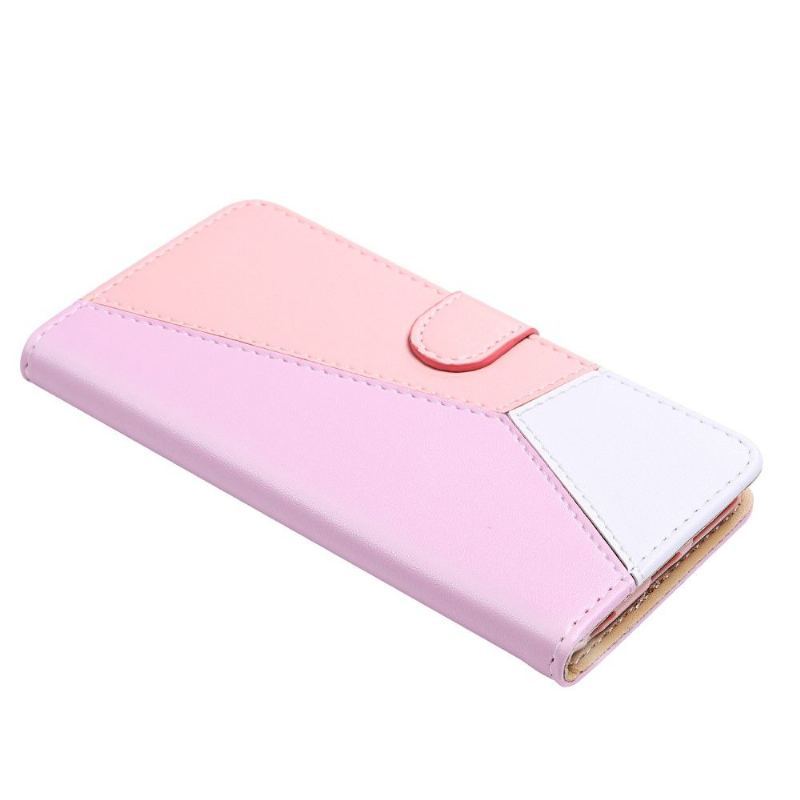 Etui Folio do Huawei P Smart 2021 Faux Leather Tricolor Szwy