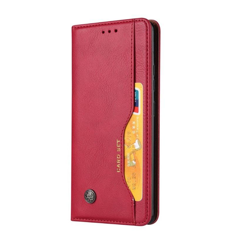 Etui Folio do Huawei P Smart 2021 Faux Skórzane Etui Na Stojak