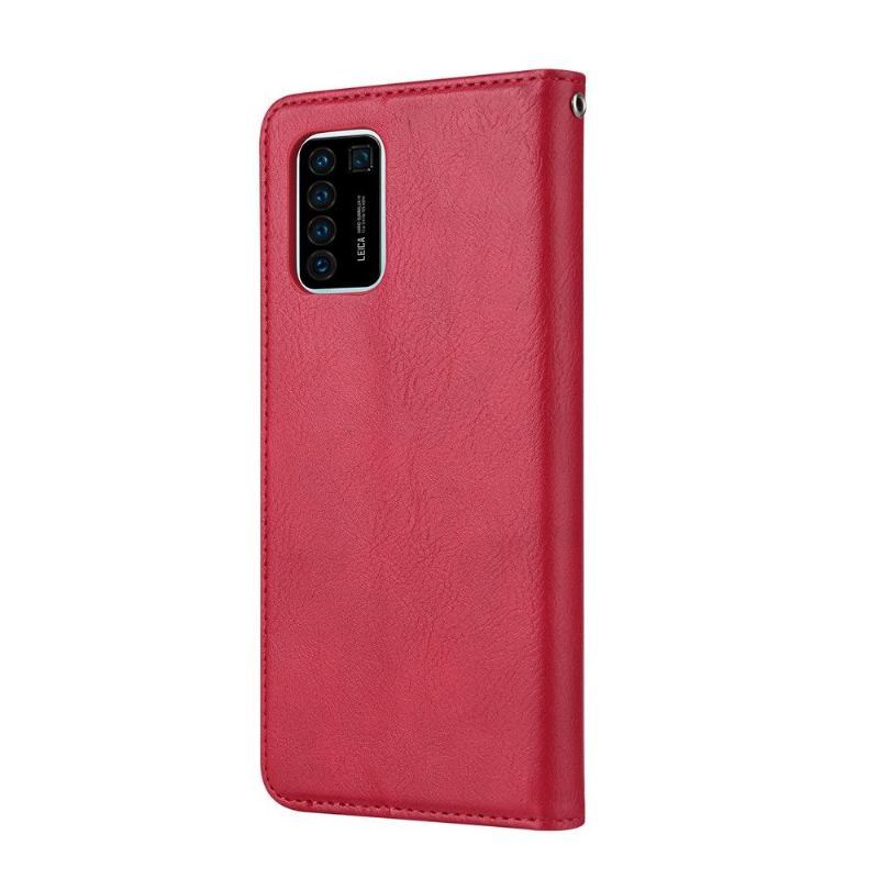 Etui Folio do Huawei P Smart 2021 Faux Skórzane Etui Na Stojak