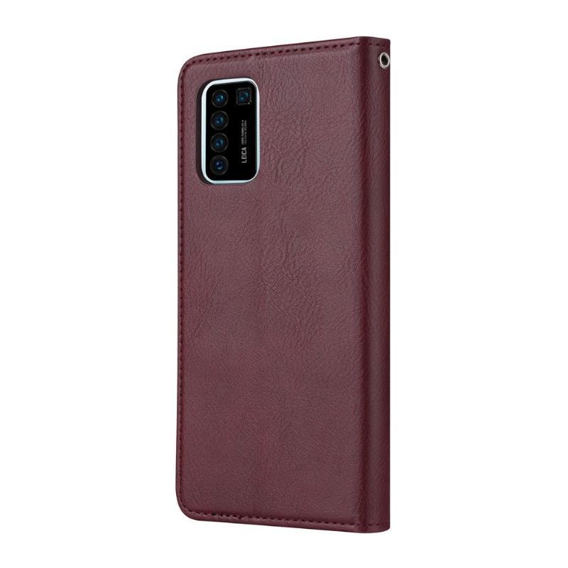 Etui Folio do Huawei P Smart 2021 Faux Skórzane Etui Na Stojak