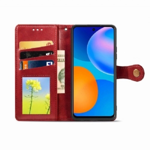 Etui Folio do Huawei P Smart 2021 Indila Etui Na Karty Ze Sztucznej Skóry