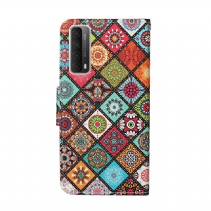 Etui Folio do Huawei P Smart 2021 Kaleidoscope Mandala