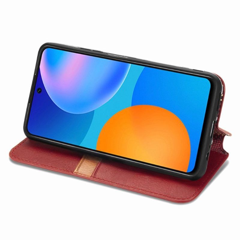 Etui Folio do Huawei P Smart 2021 Kub Design Posiadacz Karty