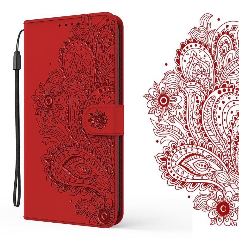 Etui Folio do Huawei P Smart 2021 Lena Paisley