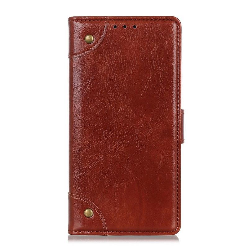 Etui Folio do Huawei P Smart 2021 Obrzeża Nappa Vintage