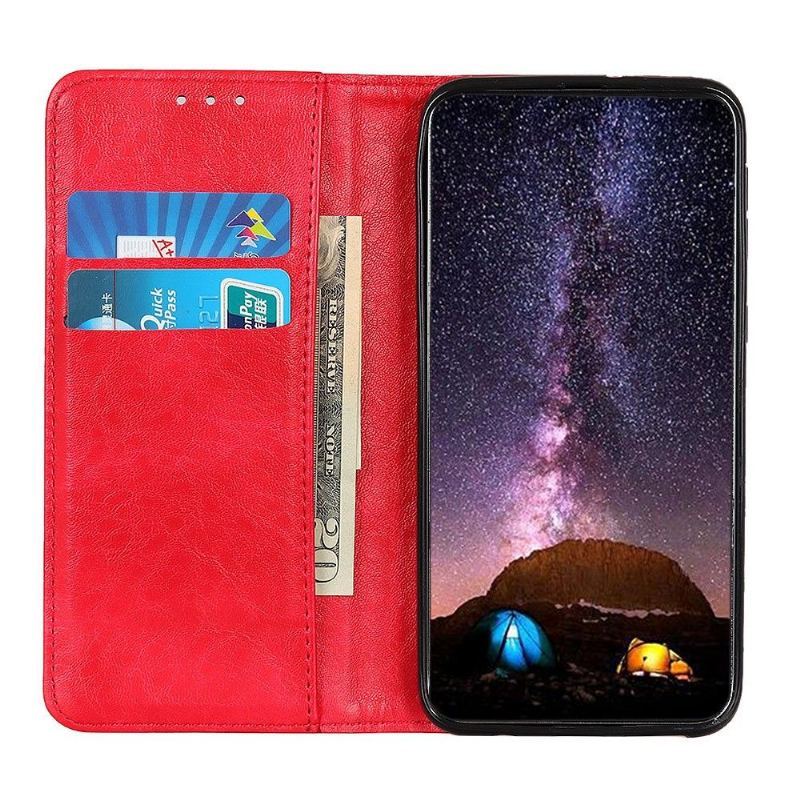 Etui Na Telefon do Huawei P Smart 2021 Etui Folio Simone Etui Na Karty Ze Skórzanym Efektem