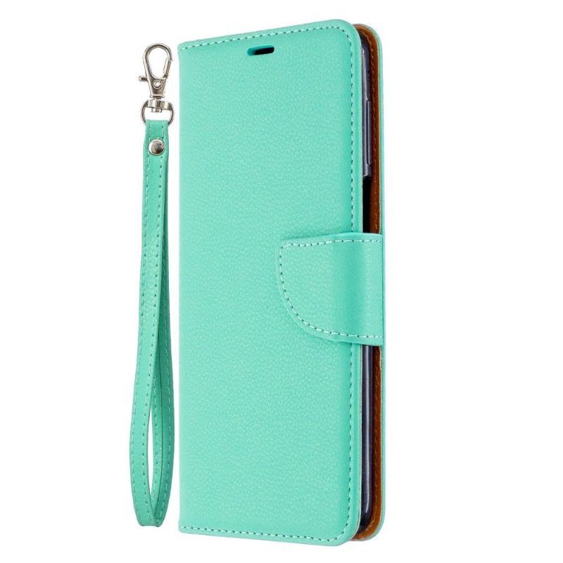 Etui do Xiaomi Redmi Note 9S / Redmi Note 9 Pro Anti-fall Etui Folio Efekt Skóry Ziarnistej