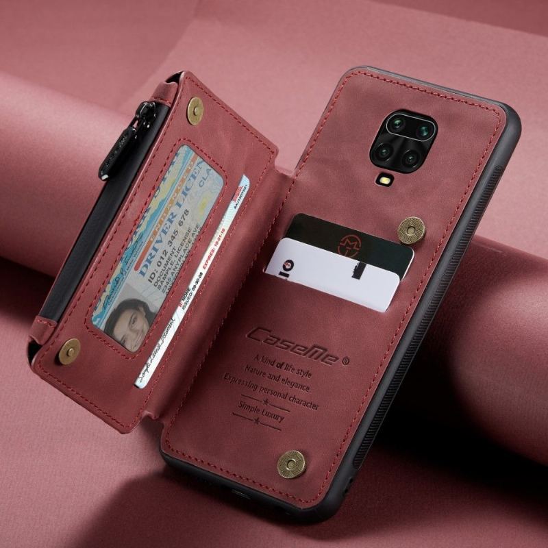 Etui do Xiaomi Redmi Note 9S / Redmi Note 9 Pro Z Posiadaczem Karty