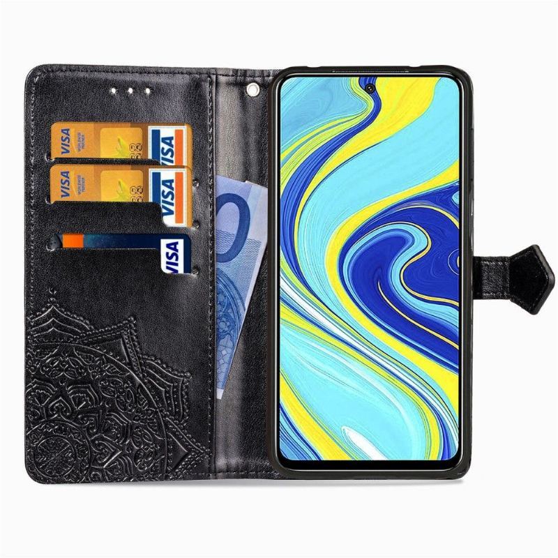 Etui Folio do Xiaomi Redmi Note 9S / Redmi Note 9 Pro Mandala Posiadacz Karty