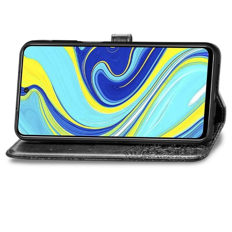 Etui Folio do Xiaomi Redmi Note 9S / Redmi Note 9 Pro Mandala Posiadacz Karty