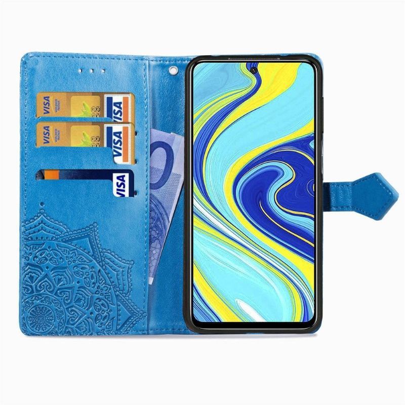 Etui Folio do Xiaomi Redmi Note 9S / Redmi Note 9 Pro Mandala Posiadacz Karty