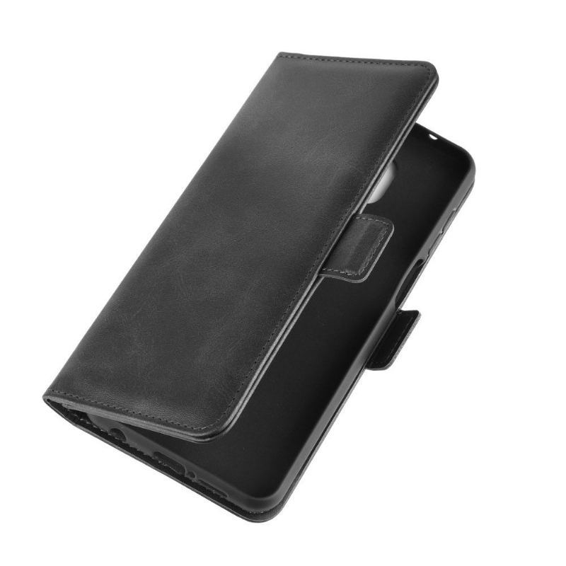 Etui Folio do Xiaomi Redmi Note 9S / Redmi Note 9 Pro Matowy Pokrowiec Ze Sztucznej Skóry