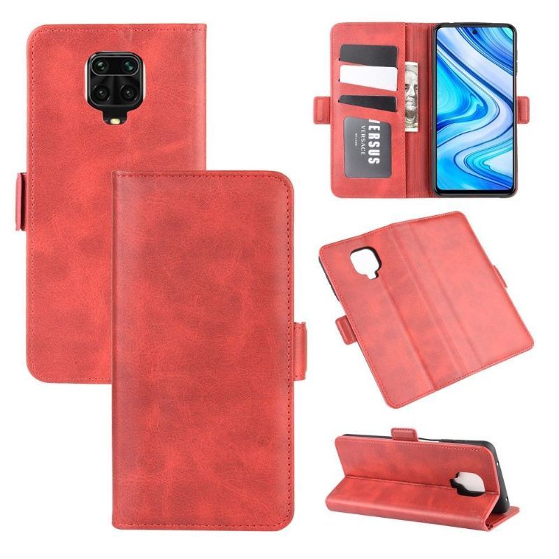 Etui Folio do Xiaomi Redmi Note 9S / Redmi Note 9 Pro Matowy Pokrowiec Ze Sztucznej Skóry