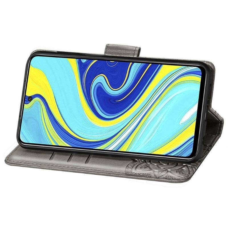 Etui Folio do Xiaomi Redmi Note 9S / Redmi Note 9 Pro Obrzeża Motyl Ulga