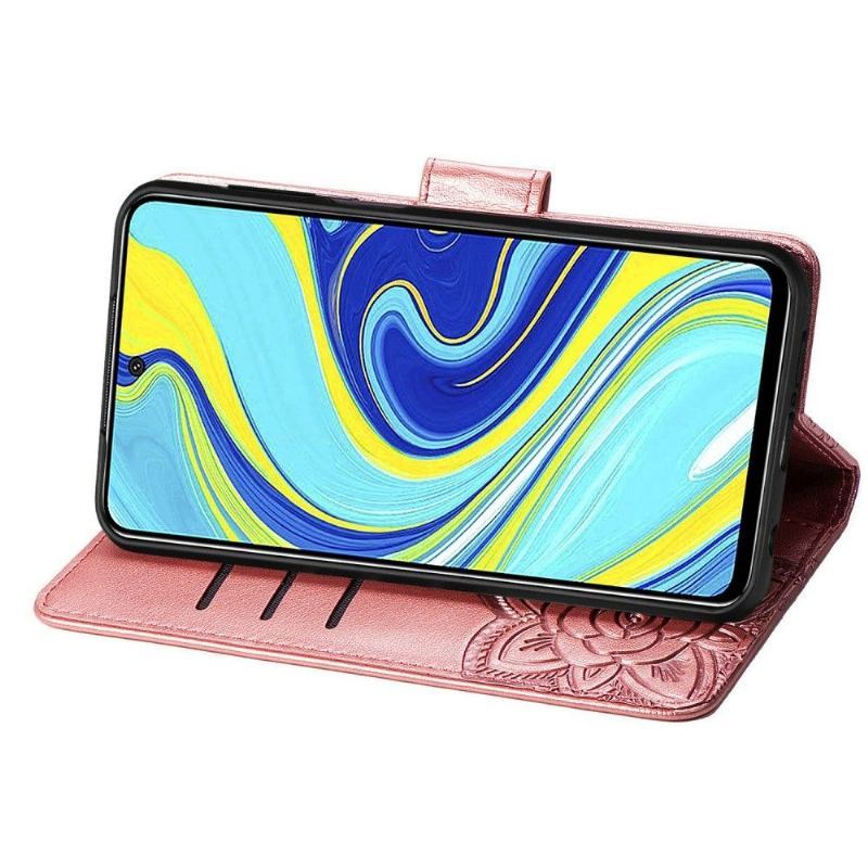 Etui Folio do Xiaomi Redmi Note 9S / Redmi Note 9 Pro Obrzeża Motyl Ulga