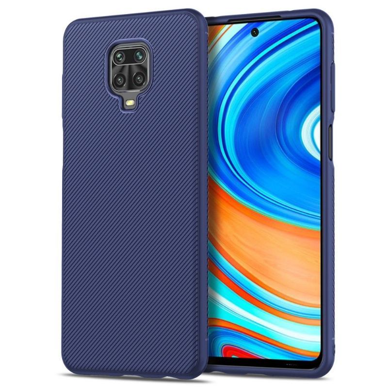 Futerały do Xiaomi Redmi Note 9S / Redmi Note 9 Pro Obrzeża Efekt Smugi W Żelu