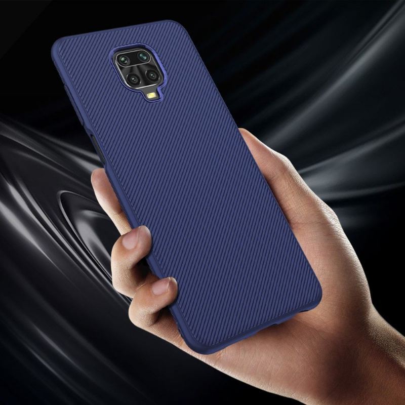 Futerały do Xiaomi Redmi Note 9S / Redmi Note 9 Pro Obrzeża Efekt Smugi W Żelu