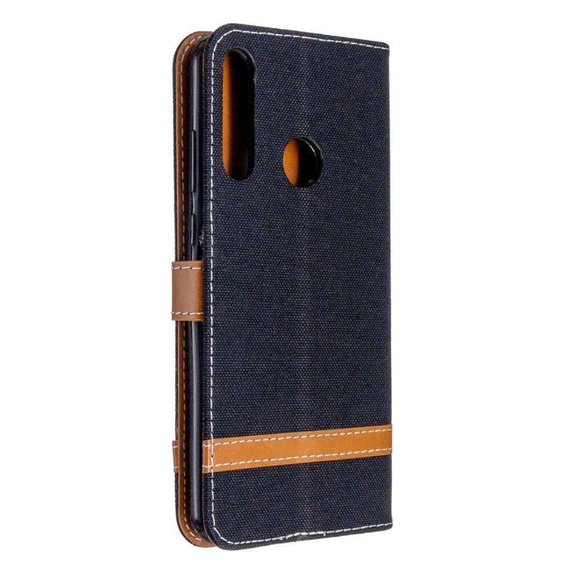 Etui Folio do Huawei Y6p Pokrowiec Z Tkaniny