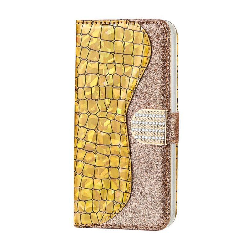 Case do Samsung Galaxy Note 20 Efekt Glamour Krokodyla