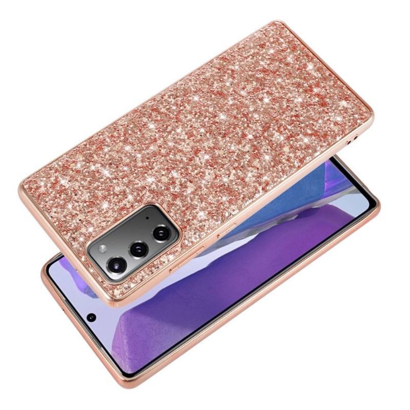 Etui do Samsung Galaxy Note 20 Brokat Glamour