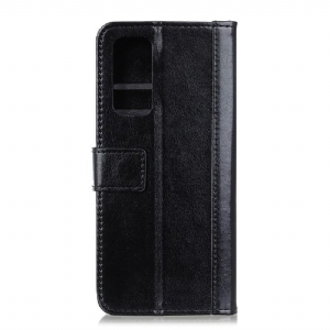 Etui Folio do Samsung Galaxy Note 20 Efekt Skóry Z Nitami